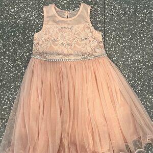 Elegant Pink Lace Kids Dress Never Worn